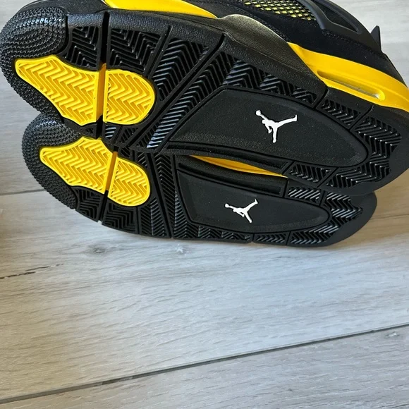 Nike Black and Yellow Athletic Shoes